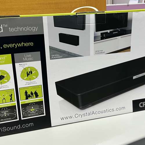 全新Crystal Acoustic 4.2 ch home theatre speaker system w/ WiFi, Bluetooth Aptx