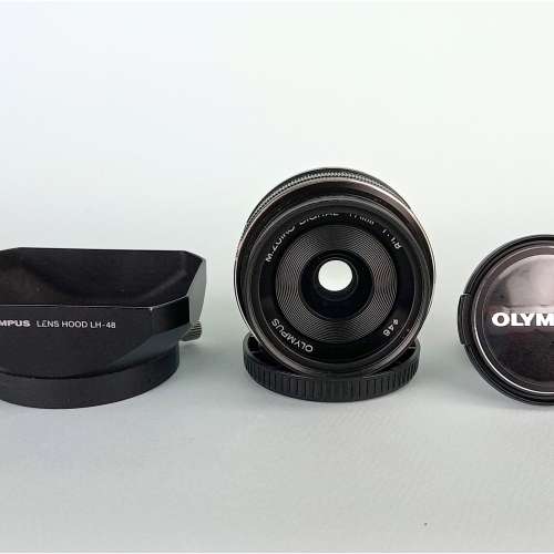 Olympus M.Zuiko Digital 17mm F1.8 + LH-48廠遮光罩