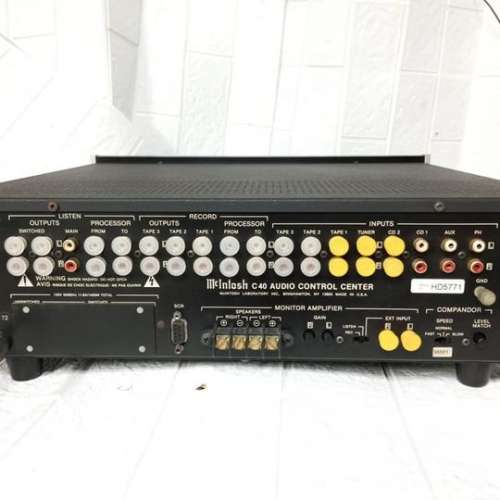 Mcintosh C40 前級 Preamp