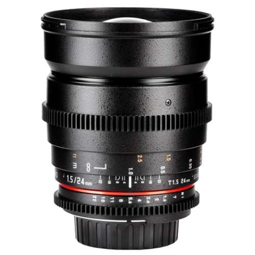 Samyang 24mm T1.5 VDSLR II for Nikon 廣角手動調焦電影鏡頭