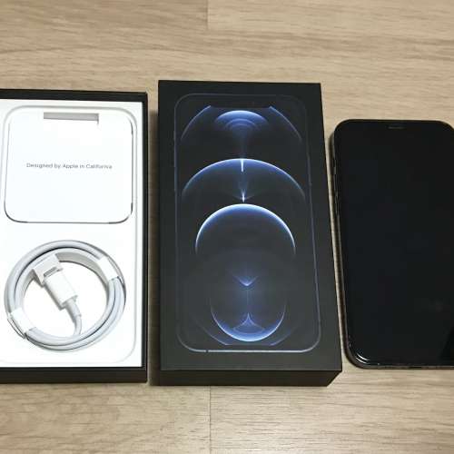 (有盒全齊) iPhone12pro 128gb 藍色 90%新