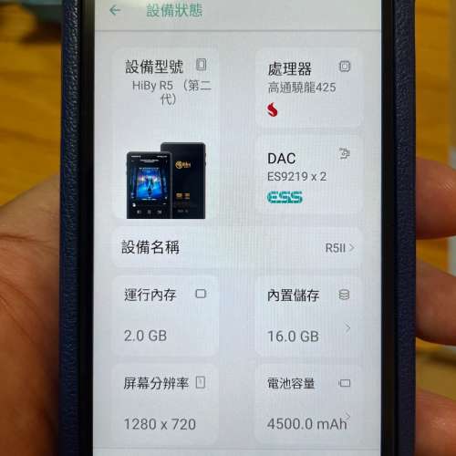 Hiby R5 (no sony/ no ak/ no shanling/ no ibasso)