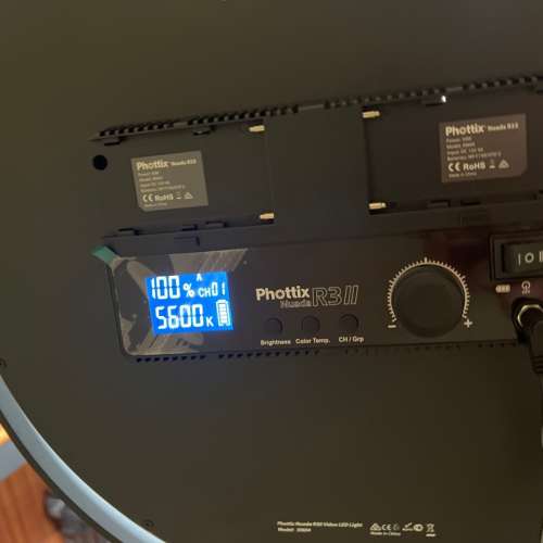 新phottix Nuada R3 II LED twin package一套兩盞圓餅燈