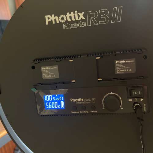 新phottix Nuada R3 II LED twin package一套兩盞圓餅燈