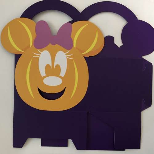 全新 迪士尼 萬聖節貼紙+南瓜原子筆+ 糖果盒/糖果袋