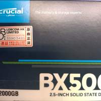 CRUCIAL BX500 SSD 2TB (全新未開盒)
