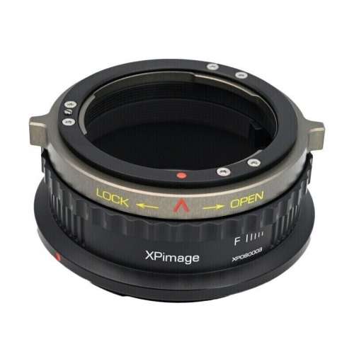 Nikon F Mount D/SLR Lens To Hasselblad XCD Mount Digital Camera Body 金屬接環