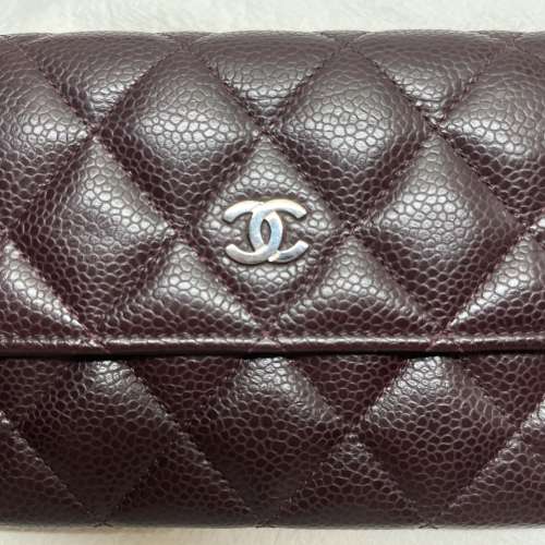 CHANEL長款銀包