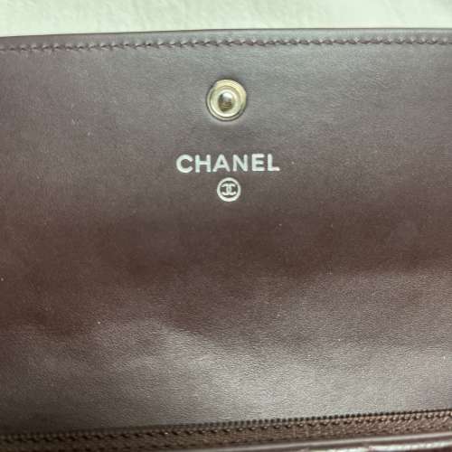 CHANEL長款銀包