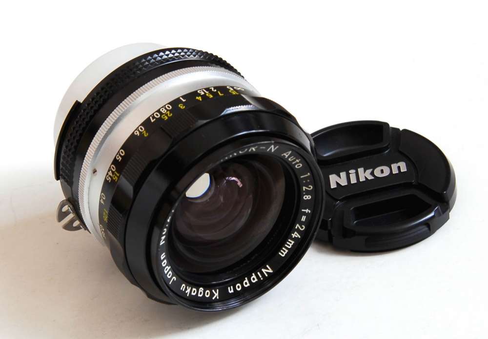 買賣全新及二手手動對焦鏡頭, 攝影產品- Nikon 24mm f2.8 NIKKOR