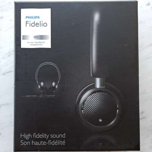 Philips Fidelio m1i 飛利浦 40mm單元 半封閉式 便攜 on-ear 貼耳式 線控咪高風 通...