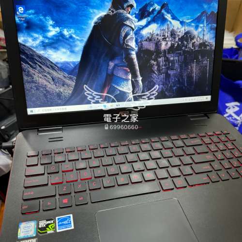 (💓電競筆電，藍光)Asus 電競系列 GAMING i7 6700HQ/8,16,32gb ram/GTX960 4gb 獨立...