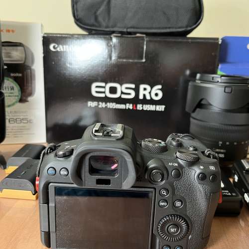 Canon R6 RF 24-105mm F4 Kit Set