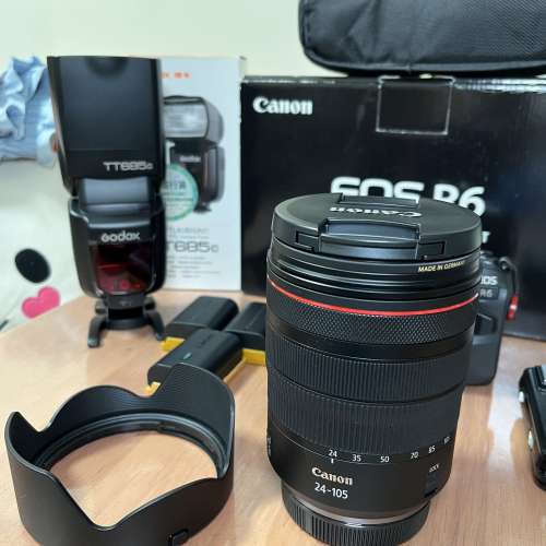 Canon R6 RF 24-105mm F4 Kit Set