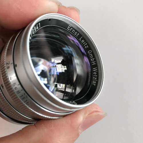 新淨 Leica Summarit 50mm f1.5 鏡片靚 *加上接環可用於所有無反相機* Leica L39 Leica Glow ...