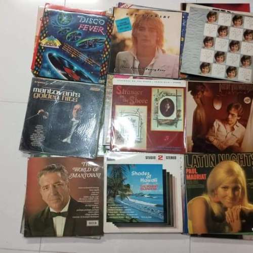 英文黑膠唱片95張