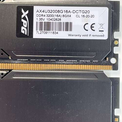 Adata xpg d20 ddr4 3200 16GB (8GB*2)