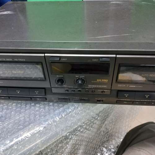Technics rs tr313 double cassette deck