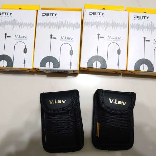 Deity V. Lav tie mic (for rode wireless go, go ii, dji mic, comica, hollyland)