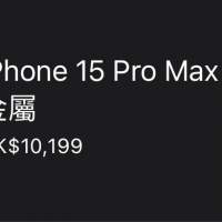 Iphone15 ProMax 256GB藍色
