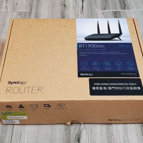 Synology RT1900ac Router 雙頻無線路由器