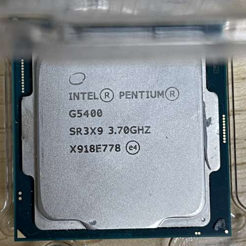 二手 INTEL PENTIUM G5400 3.7GHZ LGA1151 CPU