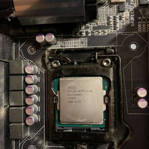 GIGABYTE • GA-Z87X-D3H主機板、連i7-4790 CPU、G.SKill 32GB-Kit DDR3內存