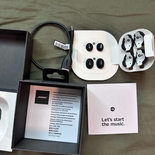 Bose QuietComfort Earbuds II 黑色 行貨有保 9成新 有盒齊件