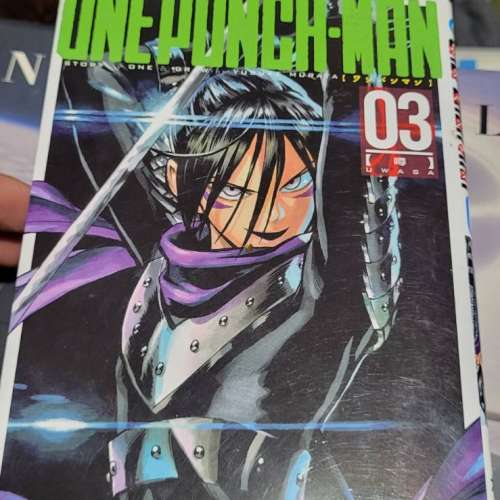 一拳超人日文原版第一冊到第三冊