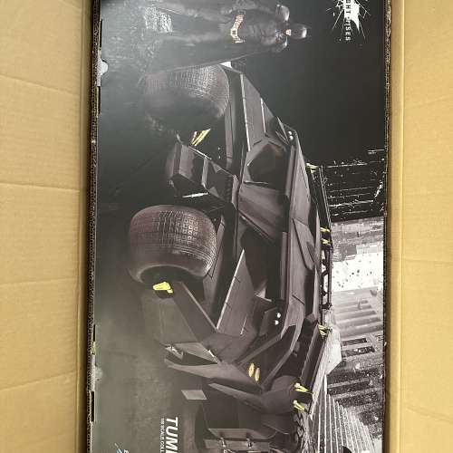 Dragon the Dark Knight Rise 1/9 Batman + Batmobile tumbler batman