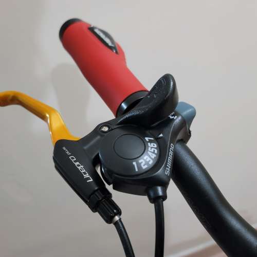 GIANT shumano 7速 碳纖維座管 16吋內摺車 有使用痕跡 輕身細架 輕鬆出行勁好踩