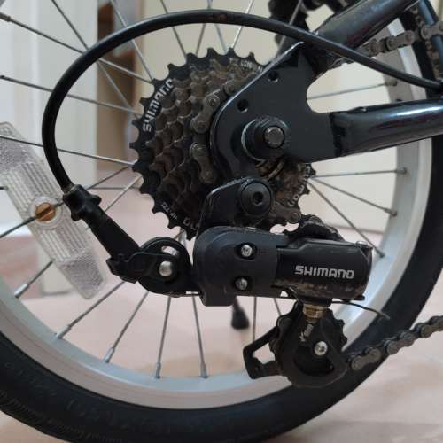 GIANT shumano 7速 碳纖維座管 16吋內摺車 有使用痕跡 輕身細架 輕鬆出行勁好踩