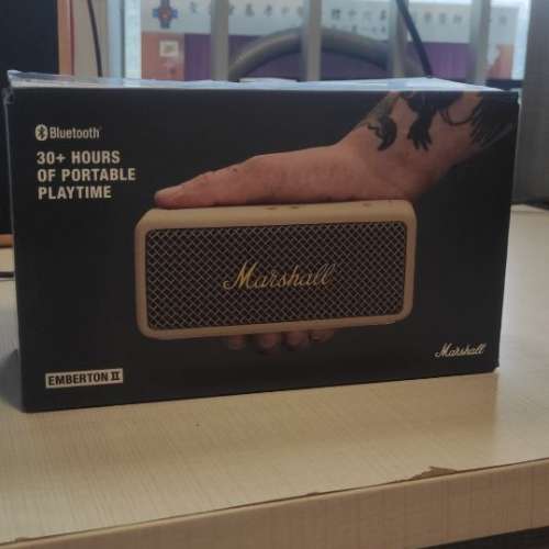 平放 Marshall Embertion II 防水藍牙喇叭