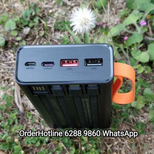 PD特快充電 20000mAh 移動電源充電寶Power Bank 露營燈。LED數碼電量顯示屏