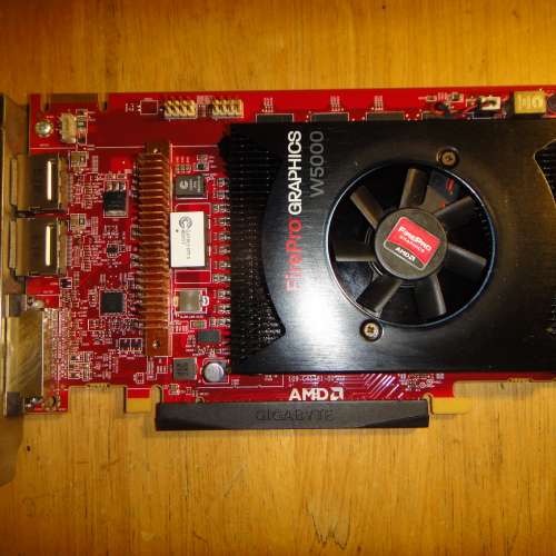 AMD FirePro W5000 中階專業顯示卡 GDDR5 2GB 256Bit