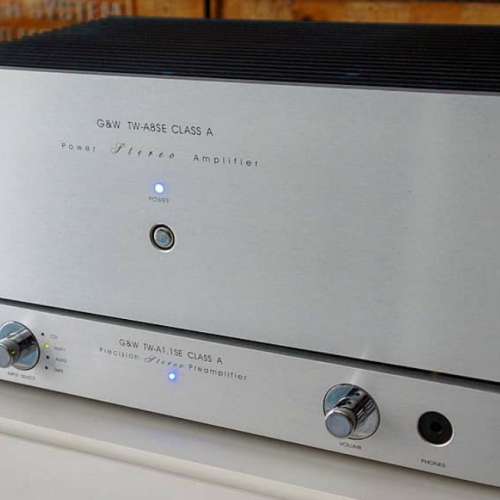清華吳剛的清逸倫G&W TW-A8SE甲類功放（50Wx2）