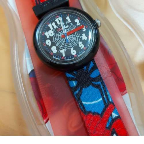 Swatch Spiderman 小朋友小童蜘蛛俠手錶