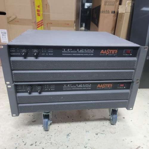 Master Audio TP1200 power Amplifier 3ch