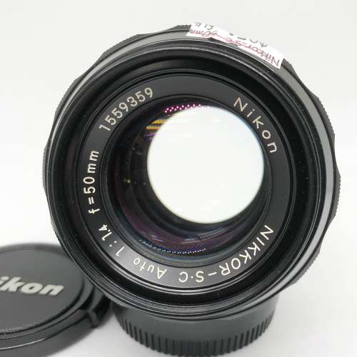 99% New NikonNikkor SC 50mm F1.4手動鏡頭, 深水埗門市可購買