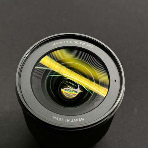 有保日本製 Sigma 16mm F1.4 DC DN E-mount for APSC 鏡頭