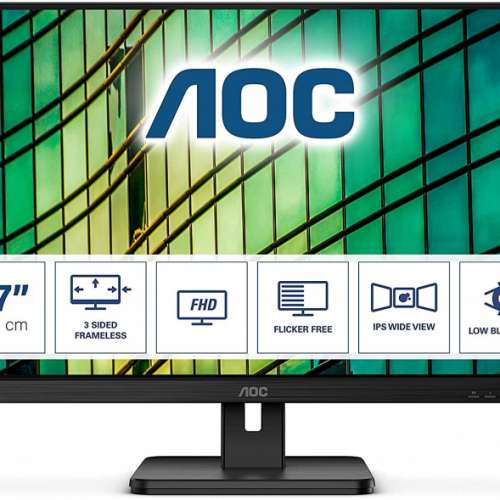 AOC     27E2QAE    27吋   極新凈 超窄邊框無邊框