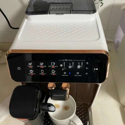 飛利浦（ PHILIPS ）家用EP3146意式自動現磨咖啡機系統5種咖啡口味
