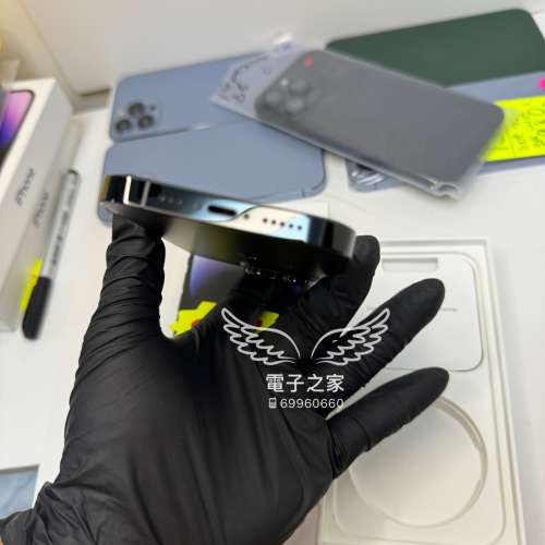 (香港行貨 ,全新質素,有盒有保養) apple Iphone 14pro 256  黑色    😍歡迎使用消...