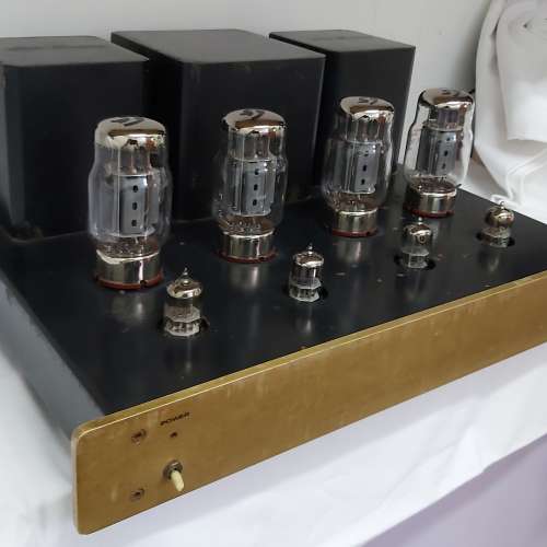 AUDIO SPACE 科寶早期 KT88 膽後級 , 精密手工, 超重量級, 全新膽