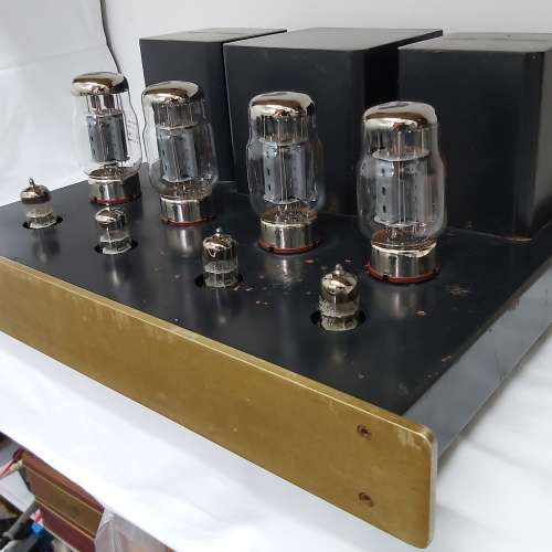 AUDIO SPACE 科寶早期 KT88 膽後級 , 精密手工, 超重量級, 全新膽