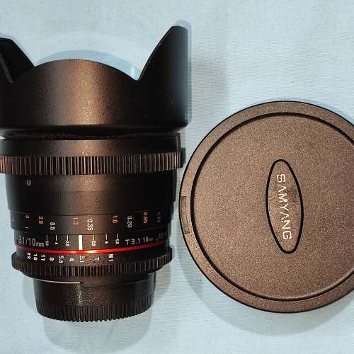 Smyang 10/3.1 10mm T3.1 MF For Nikon