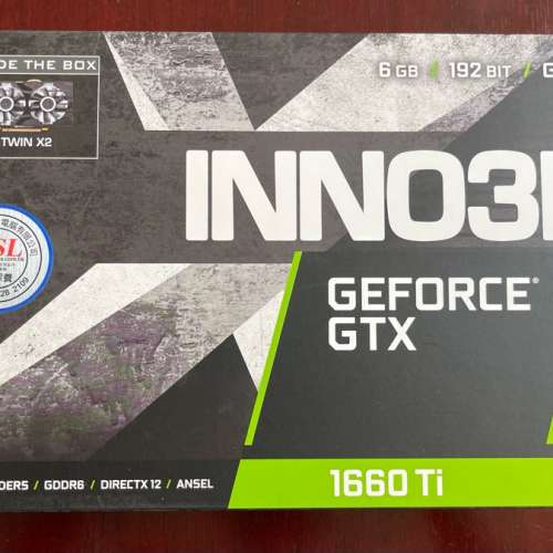 inno 3d 1660Ti