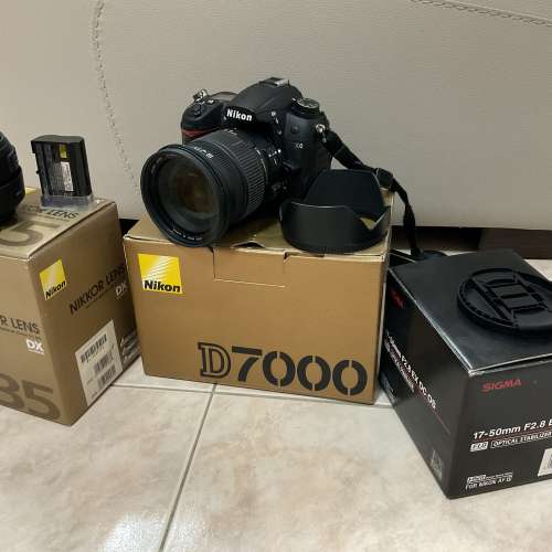 Nikon D7000+鏡頭Sigma 17-50 F2.8 EX DC OS ,鏡頭 Nikon AF-DX 35mm f/1.8G