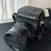 Mamiya RB67 Pro S + SEKOR C 127mm F3.8 Lens + 120 Film Back