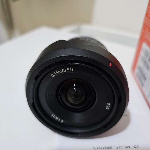 出售Sony E 11mm f1.8 SEL11F18